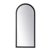 Miroirs Muraux<FDB Møbler Miroir mural I2 Mossø, Oak black painted 40x90 cm