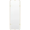 Miroirs Muraux<Audo Copenhagen Miroir Nimbus rectangulaire, Polished brass