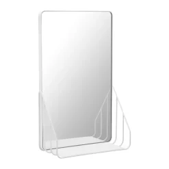 Miroirs Muraux<Scandi Living Miroir Nod avec étagère 30x50 cm, White