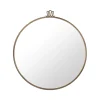 Miroirs Ronds|Miroirs Muraux<GUBI Miroir Randaccio, antique brass, large