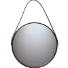 Miroirs Ronds|Miroirs Muraux<Ørskov Miroir marron, Ø 40 cm