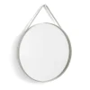 Miroirs Ronds|Miroirs Muraux<HAY Miroir Strap Mirror Ø70 cm, Light grey