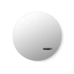 Miroirs Muraux|Miroirs Ronds<A2 Miroir You, chêne lasuré noir
