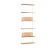 Étagères & Systèmes De Rayonnage<MOEBE shelving system s.255.1.A, Chêne-blanc