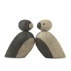 Décorations De Pâques|Accessoires Pour Chambre D'Enfants<Kay Bojesen Denmark Moineaux Kay Bojesen lot de 2, chêne