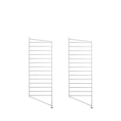 Étagères & Systèmes De Rayonnage<String Montant d'étagère extérieure , galvanisé, 85x30 cm, lot de 2