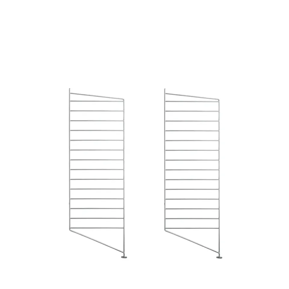 Étagères & Systèmes De Rayonnage<String Montant d'étagère extérieure , galvanisé, 85x30 cm, lot de 2