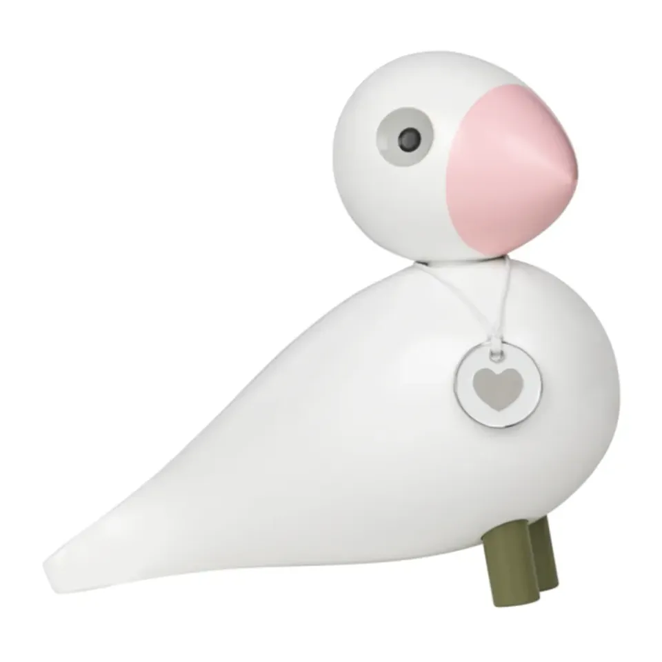 Accessoires Pour Chambre D'Enfants|Accessoires Pour Chambre D'Enfants<Kay Bojesen Denmark Oiseau chanteur Love Kay Bojesen, Blanc-rose