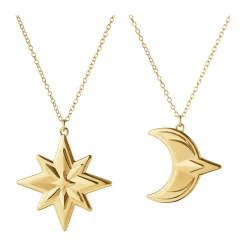 Décorations De Noël<Georg Jensen Ornements de Noël 2024, 2 pièces, Plaqué or