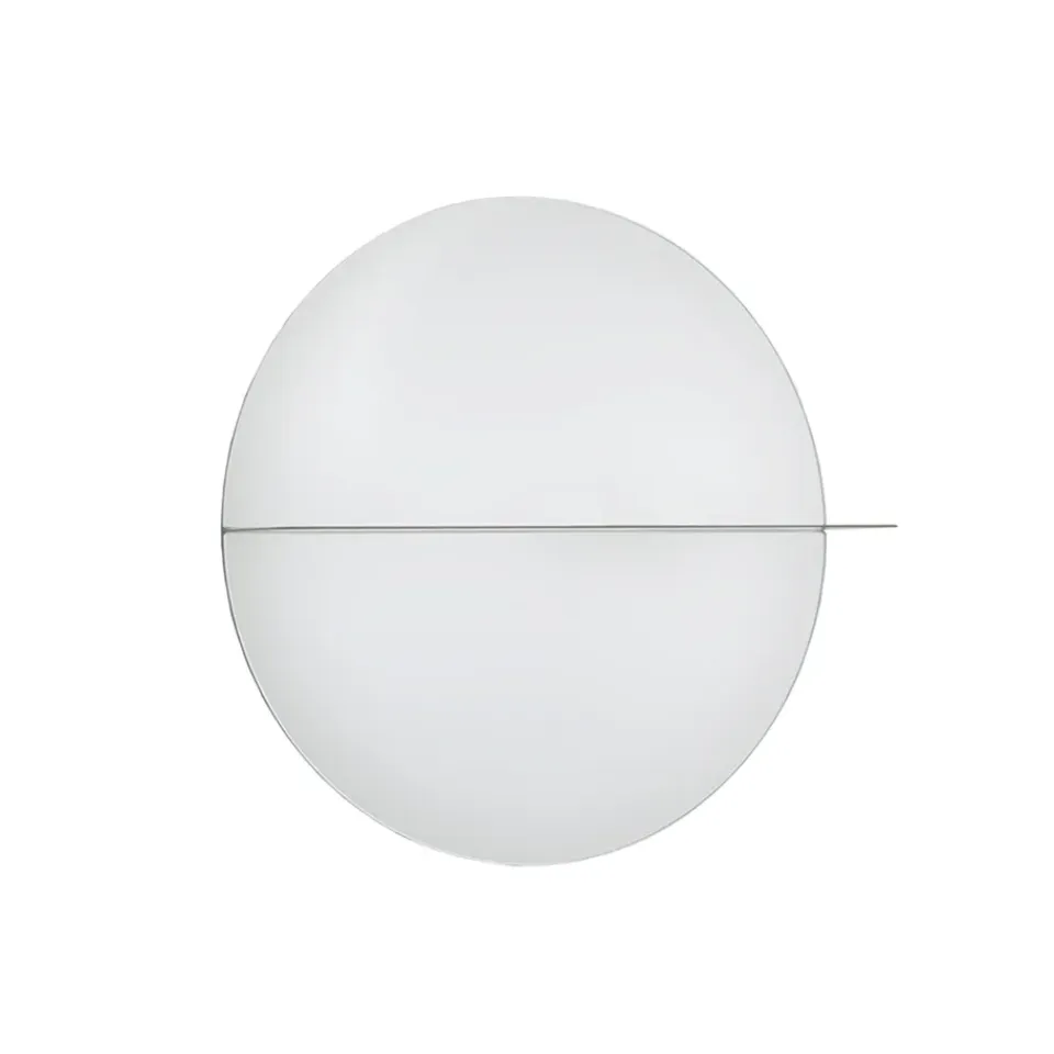 Miroirs Muraux|Miroirs Ronds<Asplund Otto miroir, green khaki, medium, miroir clair