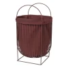 Paniers À Linge<Broste Copenhagen Panier à linge Arild, Puce Aubergine