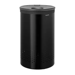 Paniers À Linge<Brabantia Panier à linge avec couvercle en plastique 60 L, Noir mat