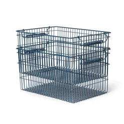 Paniers De Rangement<Ferm Living Panier Cala empilable 2 pièces, Dark blue