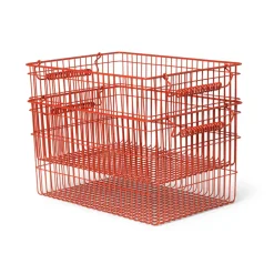Paniers De Rangement<Ferm Living Panier Cala empilable 2 pièces, Poppy red
