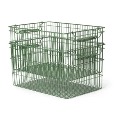Paniers De Rangement<Ferm Living Panier Cala empilable 2 pièces, Verdant green