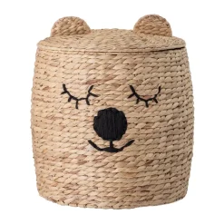 Paniers De Rangement|Rangements Pour Les Chambres D'Enfants<Bloomingville Panier de rangement Dolma avec couvercle Ø42x50 cm, Nature