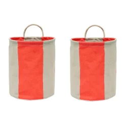 Paniers De Rangement<OYOY Panier de rangement Kara small Ø18x22 cm 2 pièces, Cherry Red
