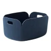 Paniers De Rangement<Muuto Panier de rangement Restore, midnight blue (bleu)