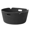 Paniers De Rangement<Muuto Panier de rangement Restore, rond, black melange (noir)