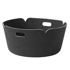 Paniers De Rangement<Muuto Panier de rangement Restore, rond, black melange (noir)