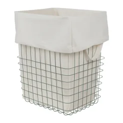 Paniers De Rangement<Mette Ditmer Panier de rangement Store-it avec sac en coton, large, Thyme vert