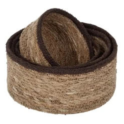 Paniers De Rangement<Dixie Panier Emil seagrass small Lot de 4, Naturel-marron