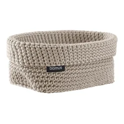 Paniers De Rangement<Blomus Panier en textile Tela L 12x20 cm, Moonbeam