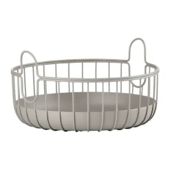 Paniers De Rangement<Zone Denmark Panier Inu Ø22x8 cm, Taupe