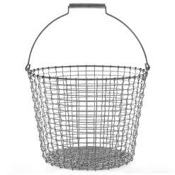 Paniers De Rangement<KORBO Panier bucket 24, acier galvanisé