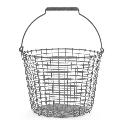 Paniers De Rangement<KORBO Panier bucket 16, acier galvanisé