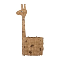 Paniers De Rangement|Rangements Pour Les Chambres D'Enfants<Bloomingville Panier mural Philine 90 cm, Nature giraffe