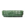 Paniers De Rangement<Ferm Living Panier oval tressé Ceramic 15x30 cm, Emerald Green