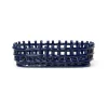 Paniers De Rangement<Ferm Living Panier oval tressé Ceramic 15x30 cm, Bleu
