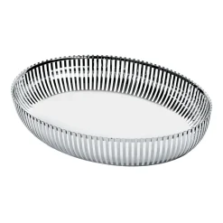 Paniers De Rangement<Alessi Panier ovale PCH06 20x26 cm, Acier inoxydable