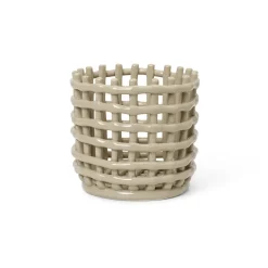 Paniers De Rangement<Ferm Living Panier tressé Ceramic Ø16 cm, Cashmere