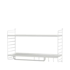 Étagères & Systèmes De Rayonnage<String Panneau mural , Blanc, 50x30 cm, lot de 2