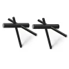 Cintres & Portants<Normann Copenhagen Patère en bois Normann Sticks, noir lot de 2