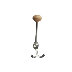 Crochets & Portemanteaux Muraux<Essem Design Patère Oskar, aluminium, bouton en bouleau