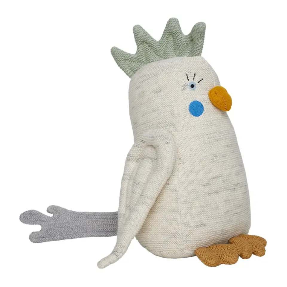Accessoires Pour Chambre D'Enfants|Accessoires Pour Chambre D'Enfants<OYOY Peluche Kai parakeet, Offwhite-light mint