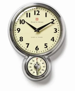 Horloges Murales<Bengt Ek Design Pendule murale et minuteur Bengt Ek, aluminium