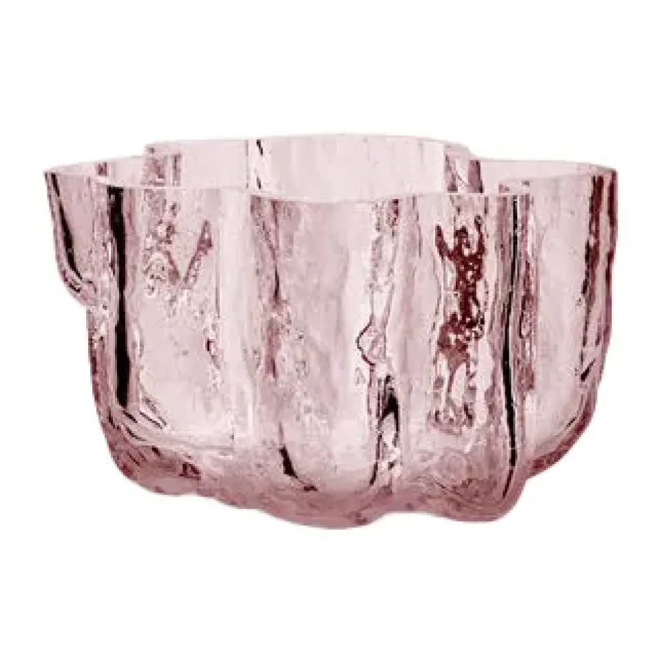Photophores<Kosta Boda Photophore Crackle 5,8 cm, Rose