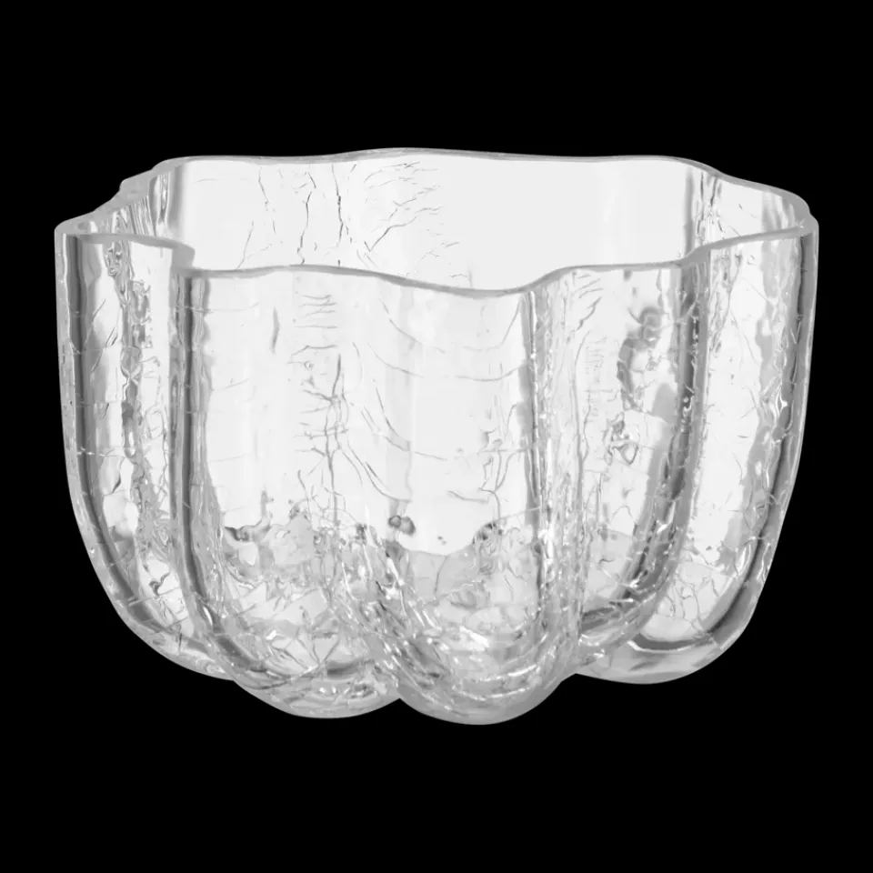 Photophores<Kosta Boda Photophore Crackle 5,8 cm, Transparent