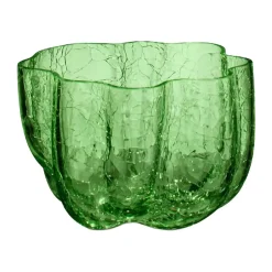 Photophores<Kosta Boda Photophore Crackle 5,8 cm, Vert foncé