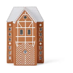 Photophores<Kähler Photophore Gingerbread grand 17 cm, Marron