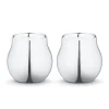 Photophores<Georg Jensen Photophores Cafu, lot de 2, acier inoxydable