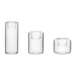 Photophores<Kosta Boda Photophores Happy 3 pièces, Clair