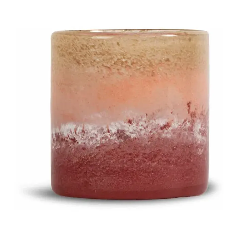 Vases<Byon Photophore-Vase Calore M Ø15cm, Rose-beige-bordeaux