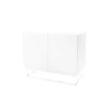 Vitrines & Présentoirs<Zweed Placard module Molto 560, blanc, cadre en métal blanc incl.