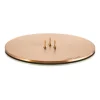 Photophores<Ester & erik Plat à bougie Ø12 cm mat, Or rosé