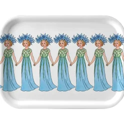 Accessoires Décoratifs|Plateaux Décoratifs<Design House Stockholm Plateau Bleuet, bleuet